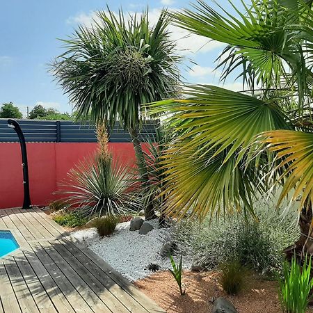 Studio Independant Chez L'Habitant Avec Piscine Et Cuisine Exterieures La Rochelle  Exterior foto